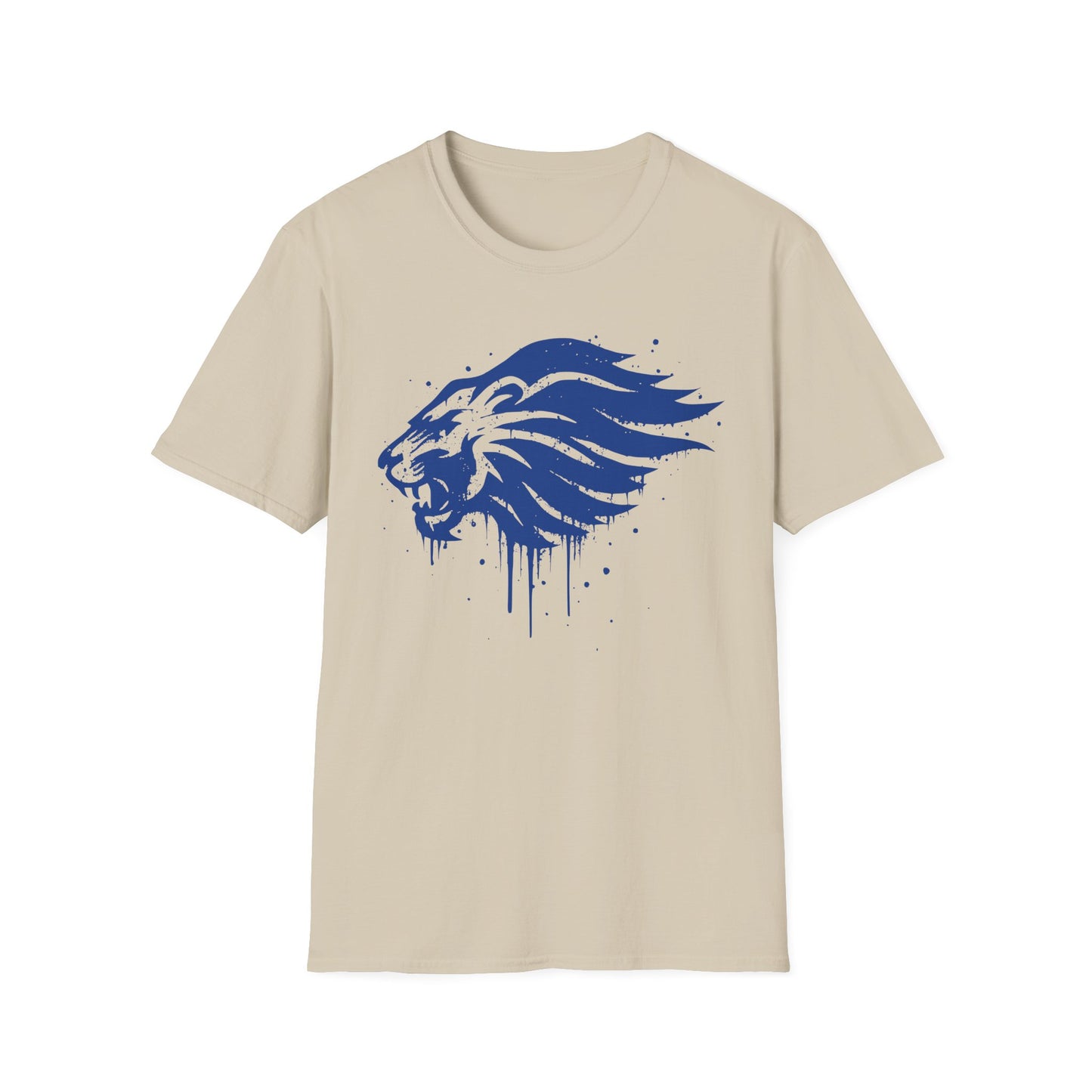 Lions Paint Drip Mascot