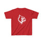 Cardinal Paint Drip Mascot - Youth