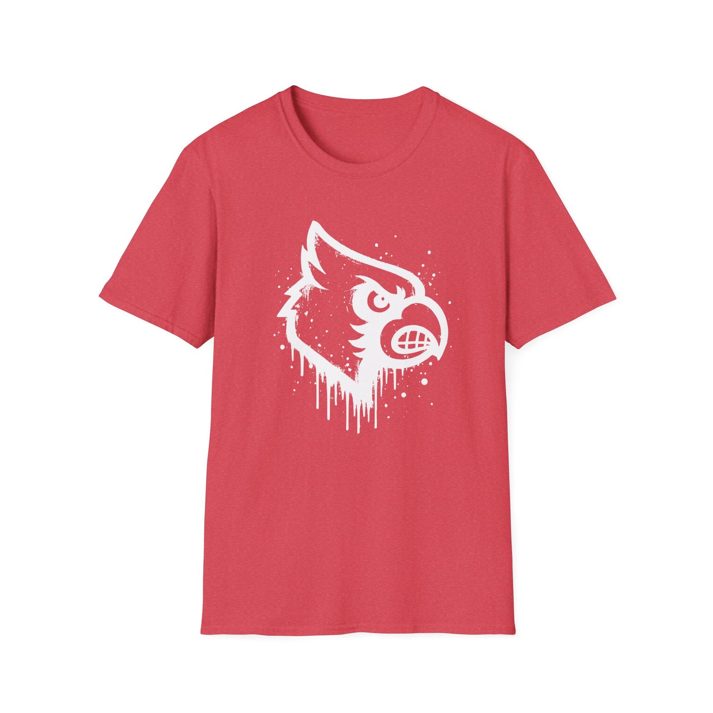 Cardinal Paint Drip Mascot