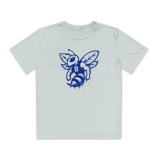 Bee-Inspired Youth Tee for Active Kids, Cool Summer Shirt, Gift for Young Athletes, Unisex Design, Outdoor Playwear, Nature Lover Tee