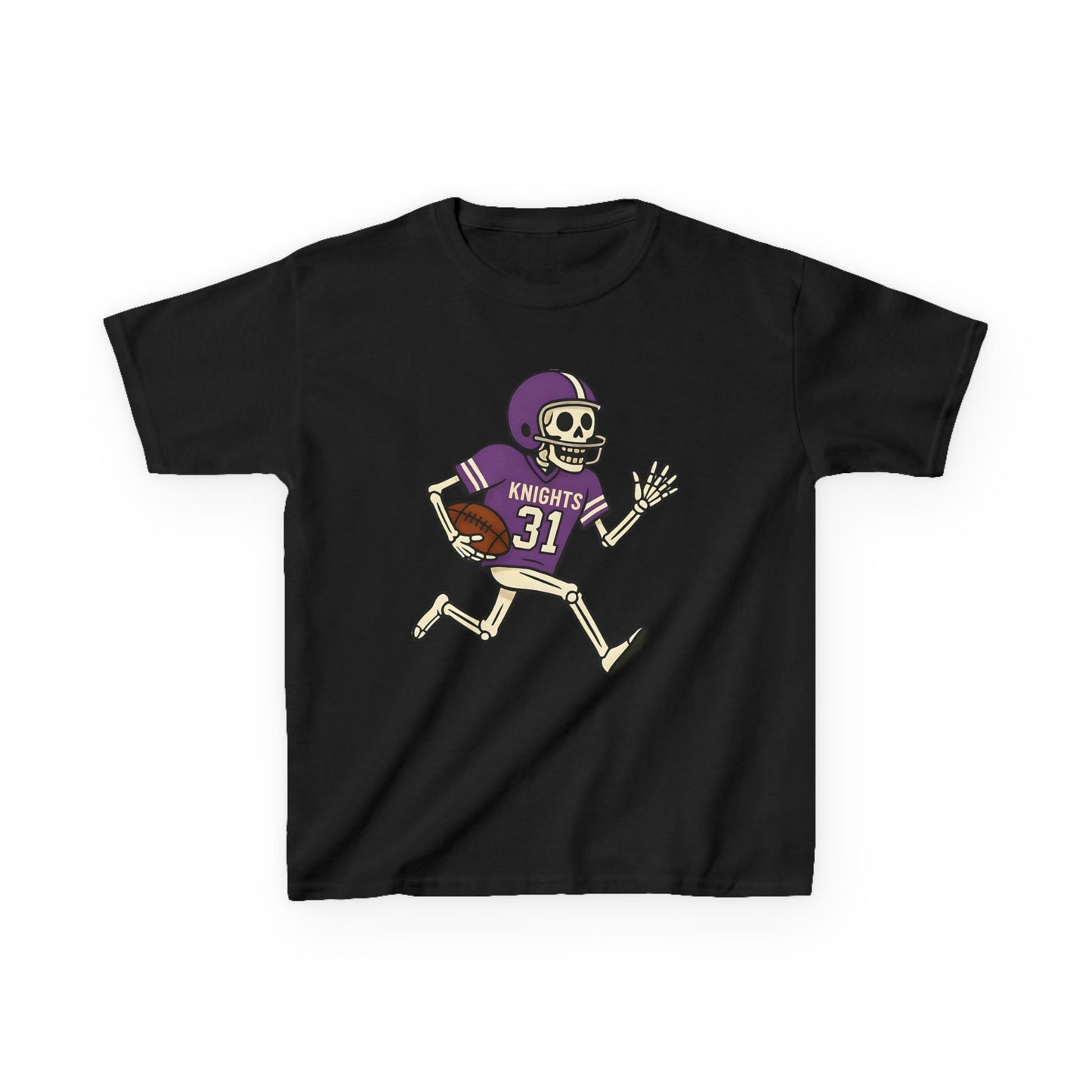 Arkansas Christian Academy Skeleton Football Tee - Youth