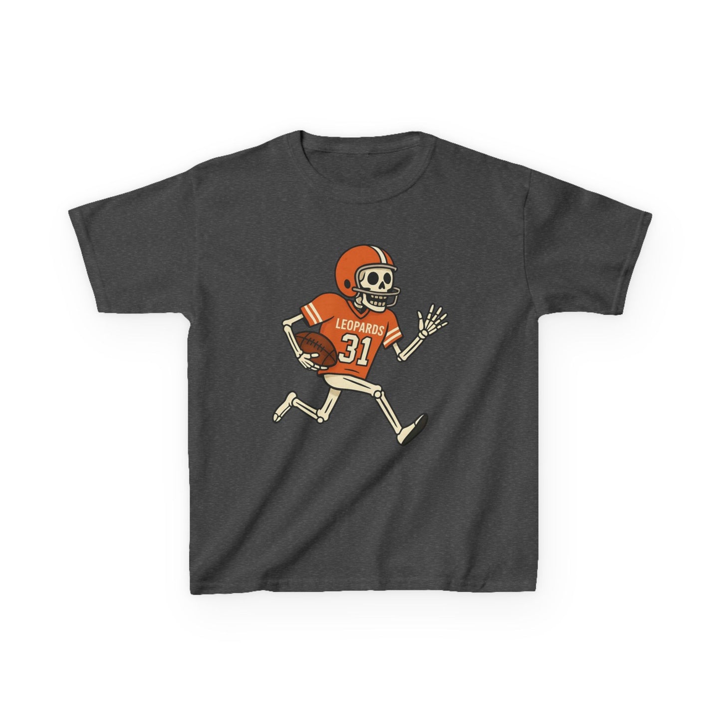 Malvern Skeleton Football Tee - Youth