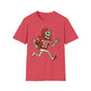 Glen Rose Skeleton Football Tee