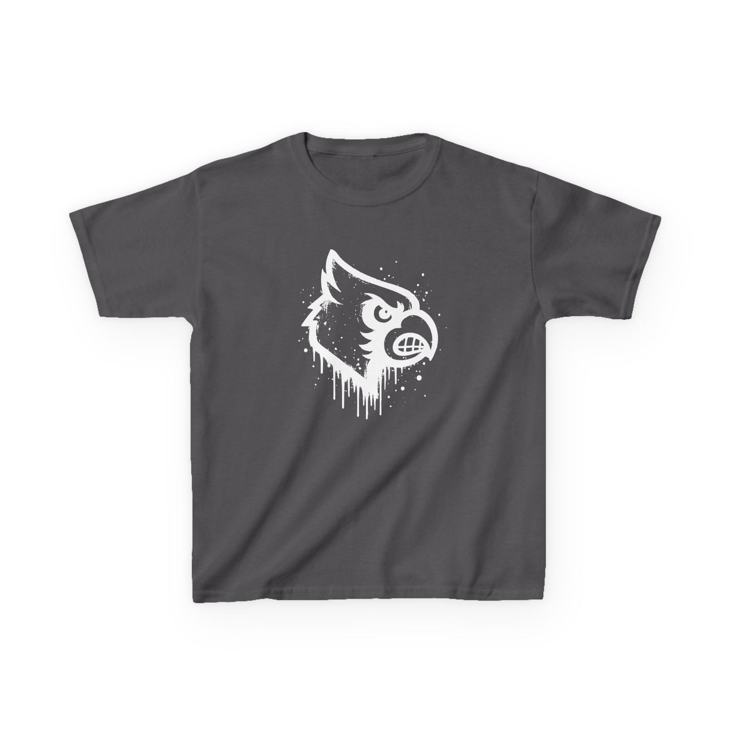 Cardinal Paint Drip Mascot - Youth