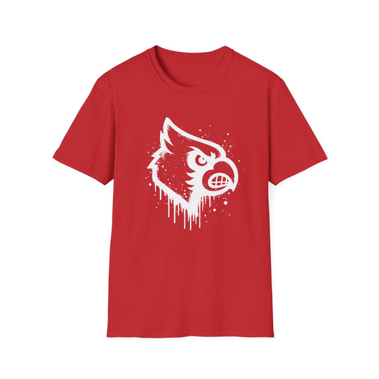 Cardinal Paint Drip Mascot