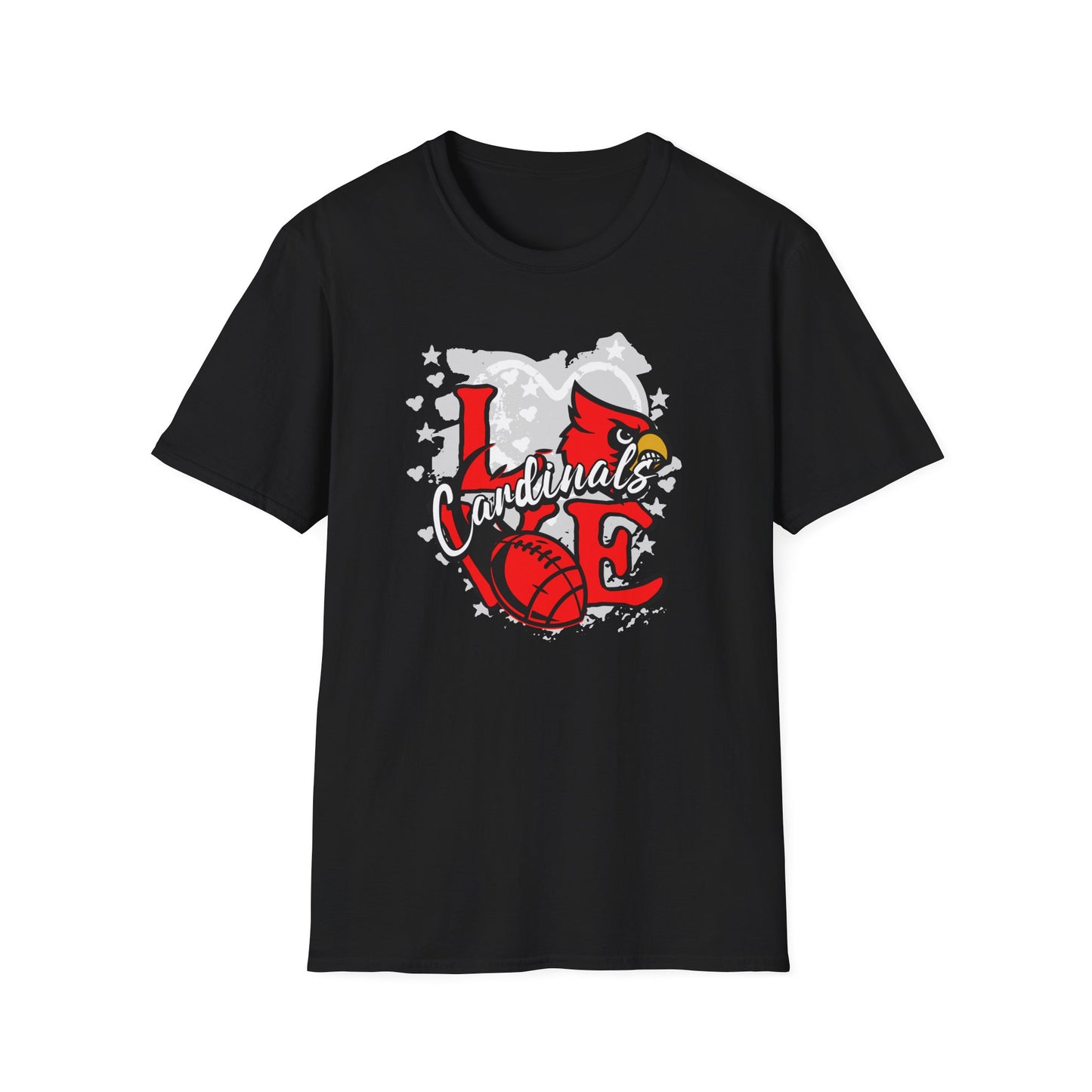 Cardinals Love Football T-Shirt