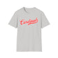 Retro Baseball Script Tee