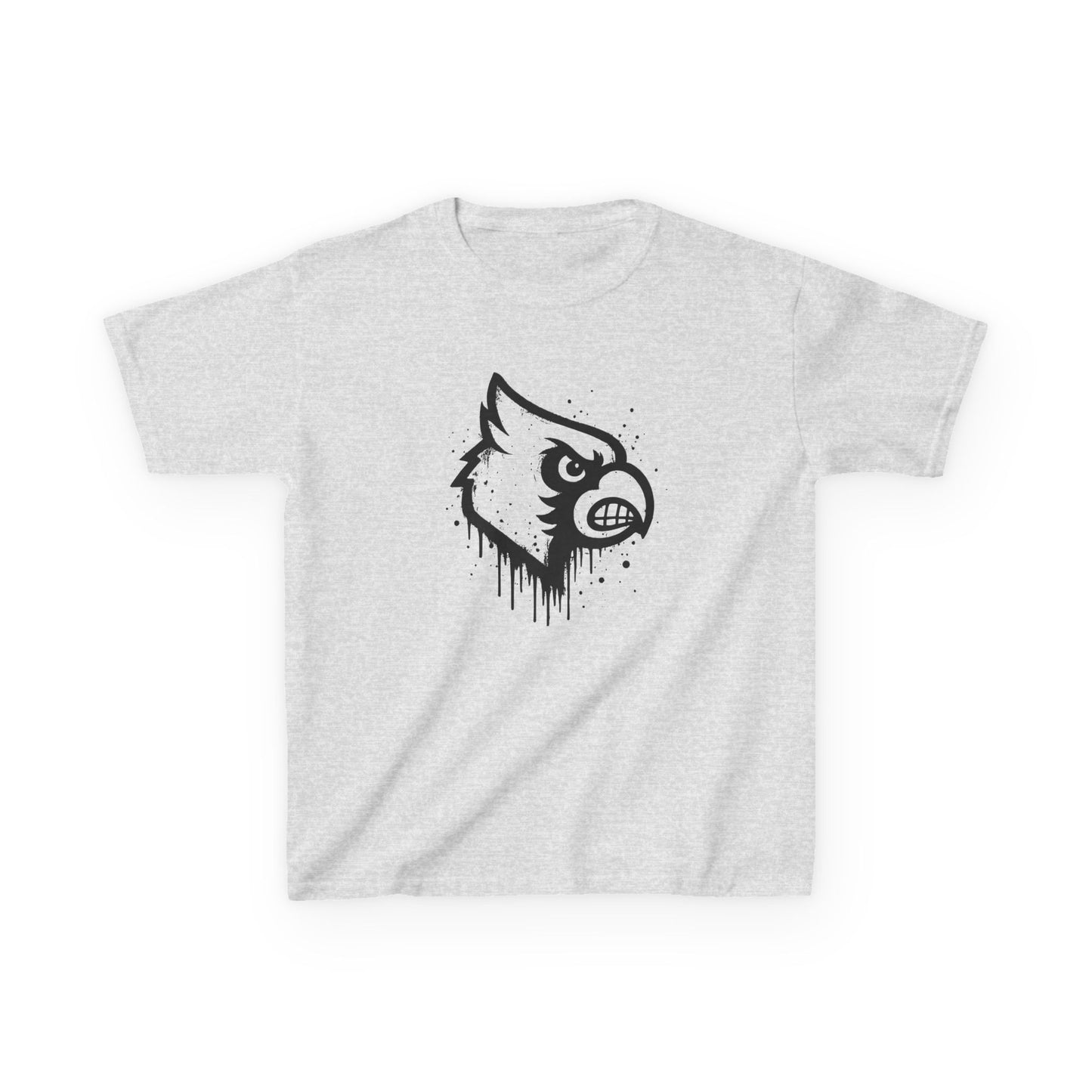 Cardinal Paint Drip Mascot - Youth