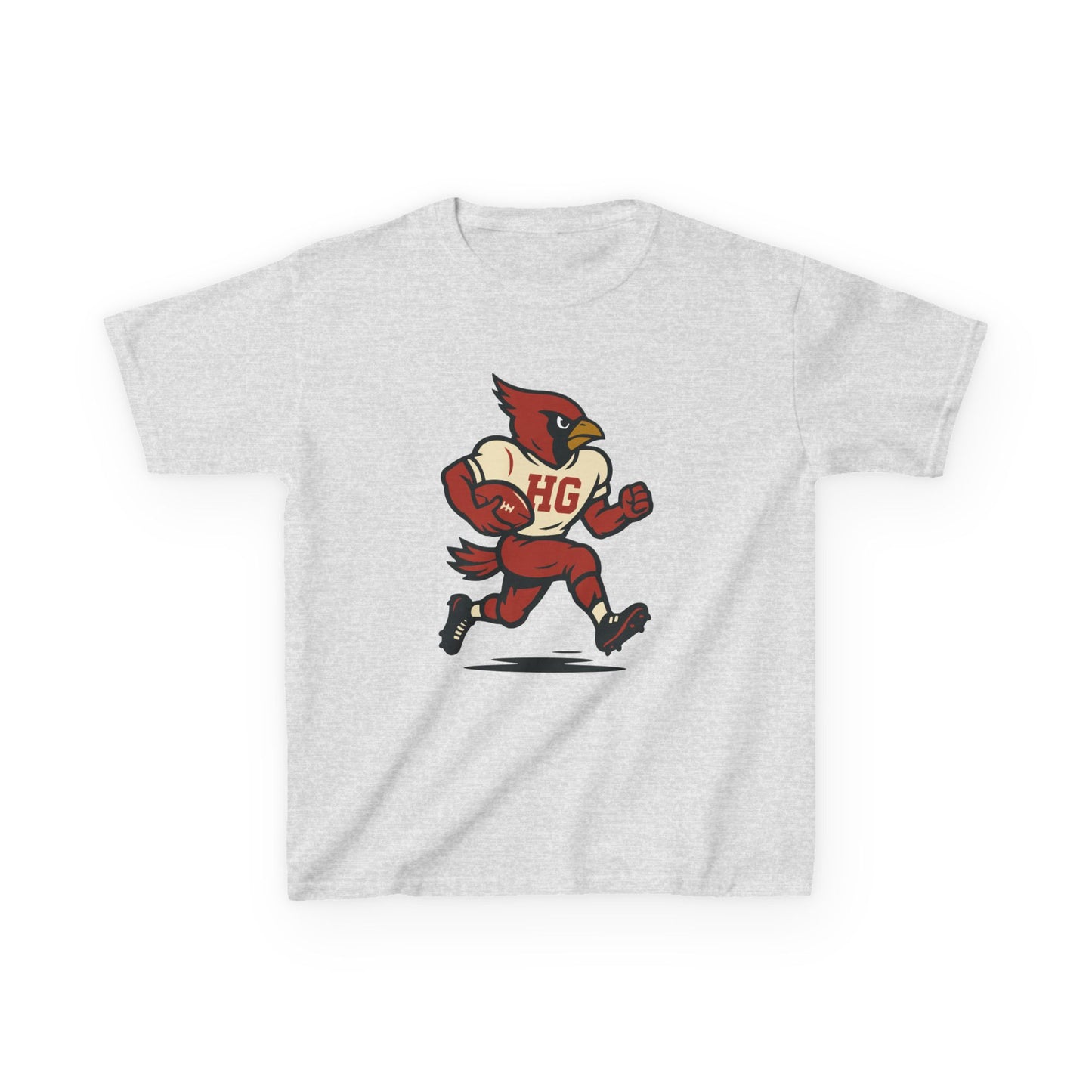 Retro Cardinal Football Tee - Youth