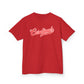 Retro Baseball Script Tee - Youth