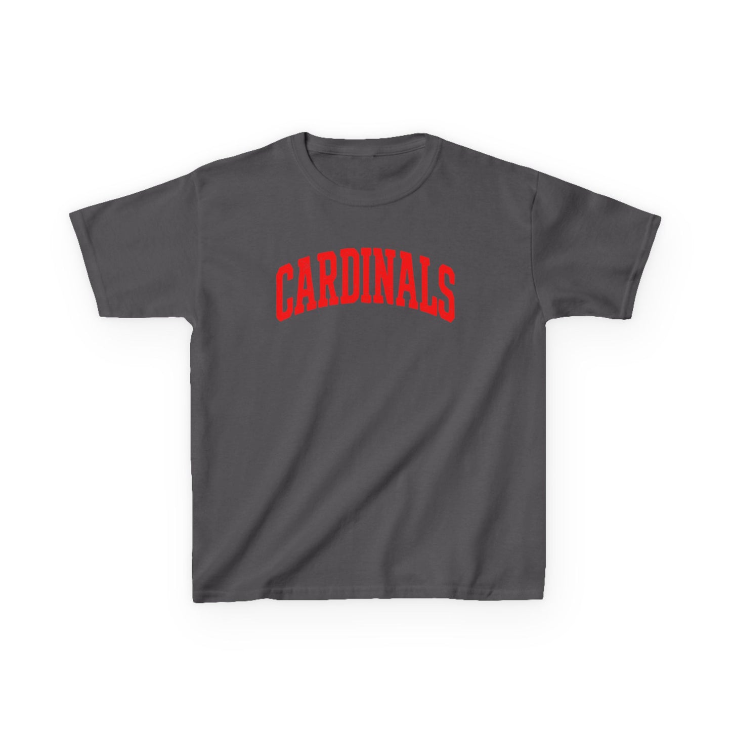 Cardinal Bold Letter Tee - Youth