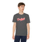 Retro Baseball Script Tee - DriFit - Youth