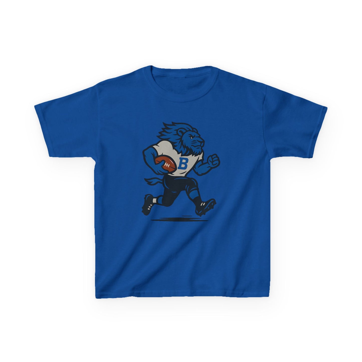Retro Lions Football Tee - Youth