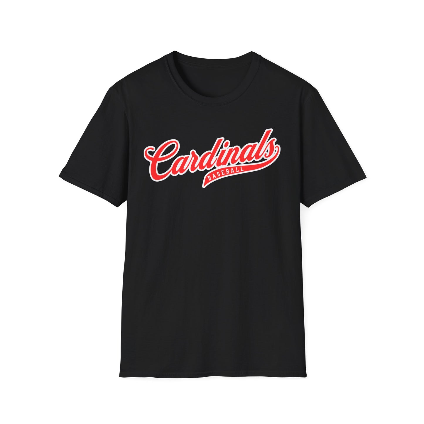 Retro Baseball Script Tee
