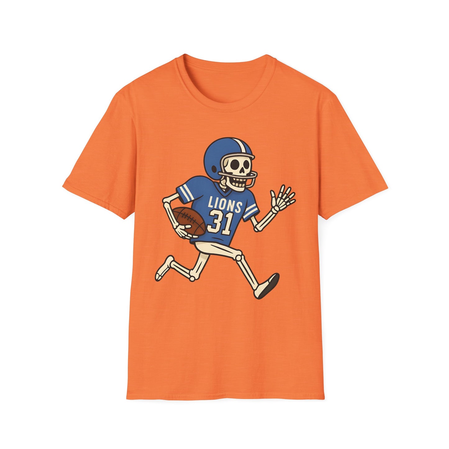 Bismarck Skeleton Football Tee