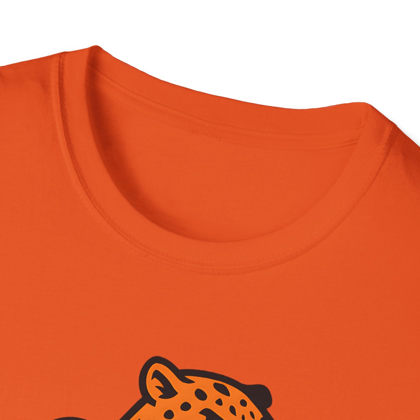 Retro Leopard Football Tee