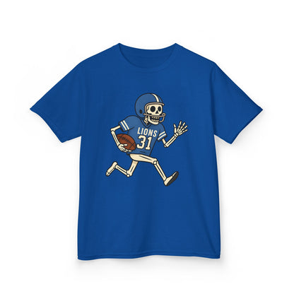 Jessieville Skeleton Football Tee - Youth