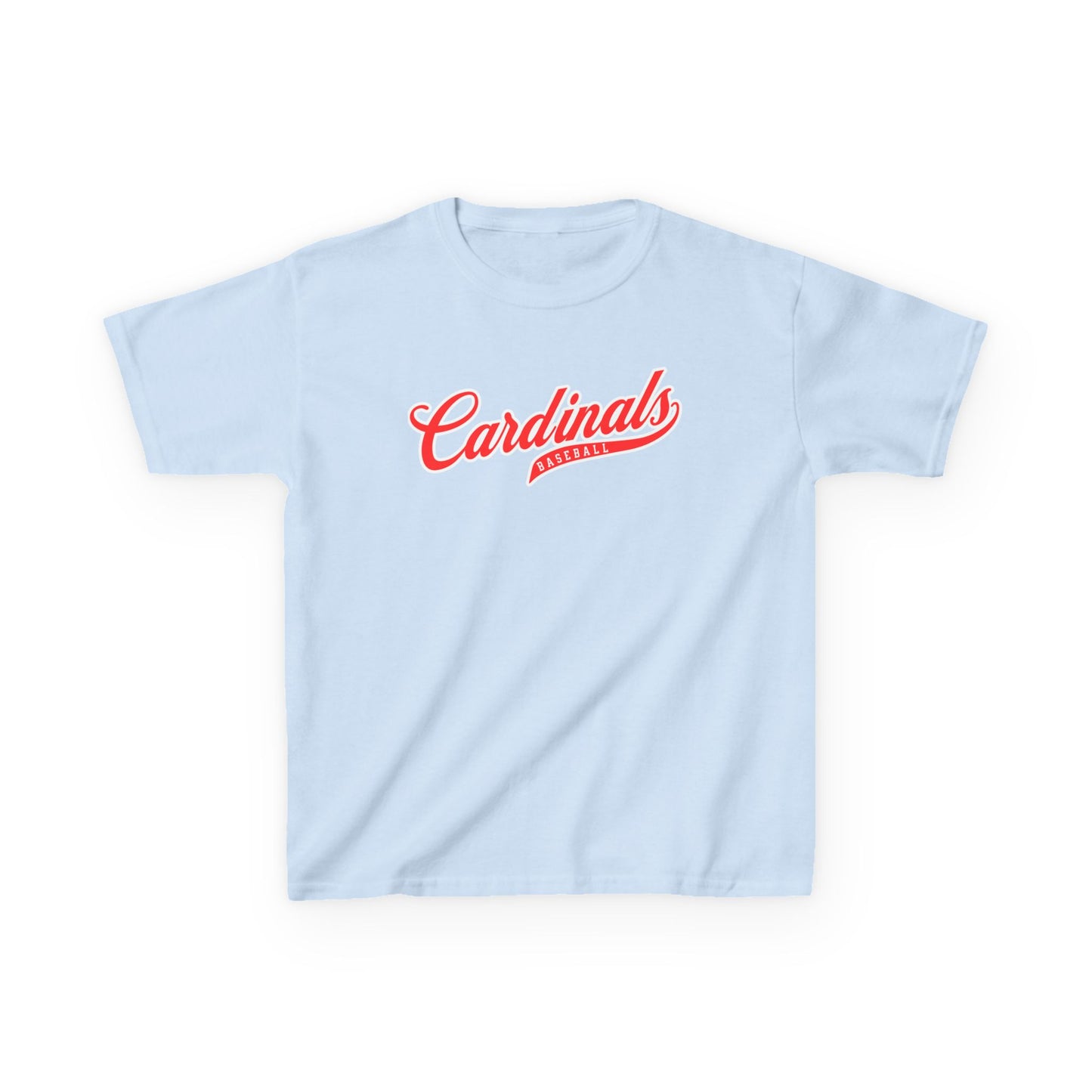 Retro Baseball Script Tee - Youth