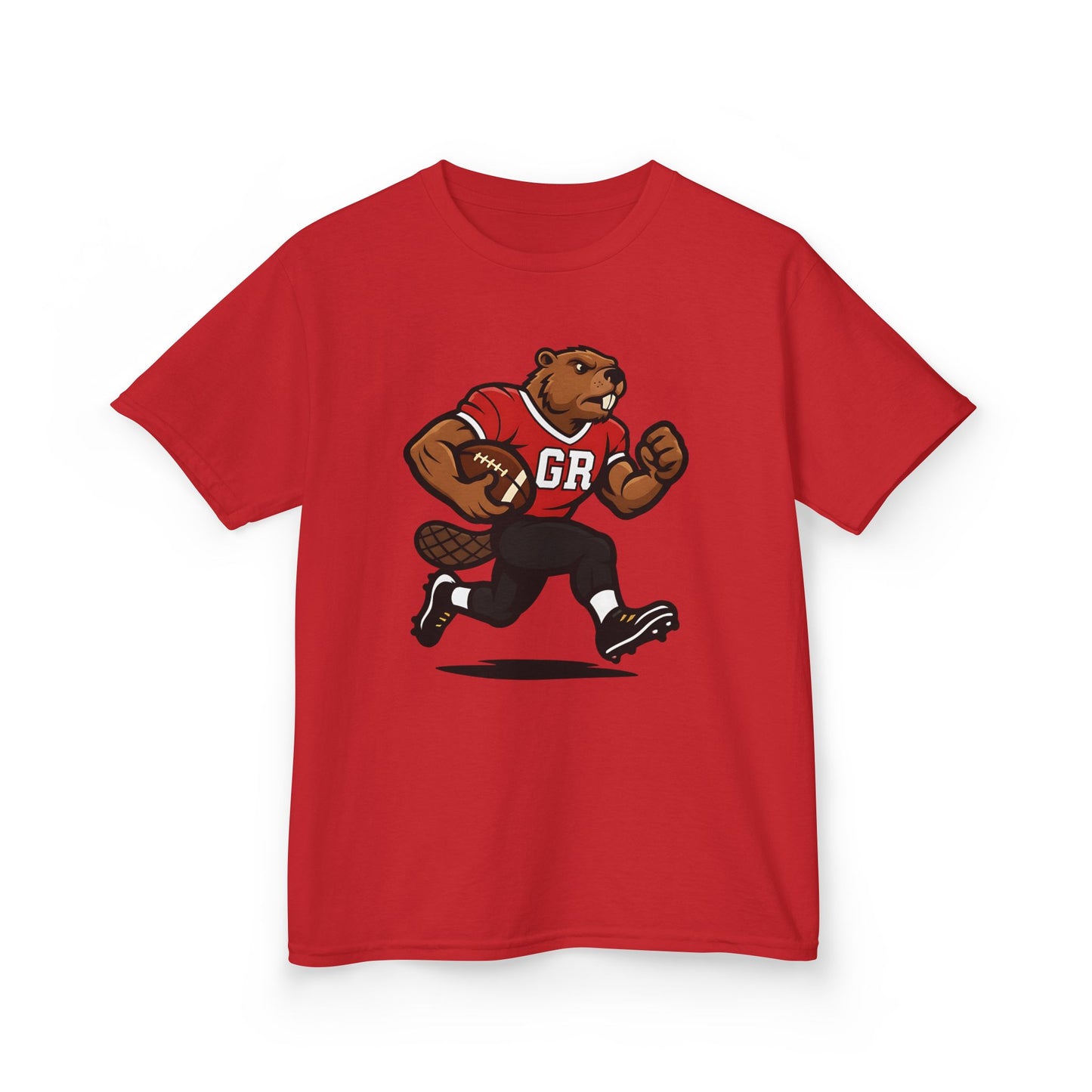 Retro Beavers Football Tee - Youth