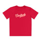 Retro Baseball Script Tee - DriFit - Youth