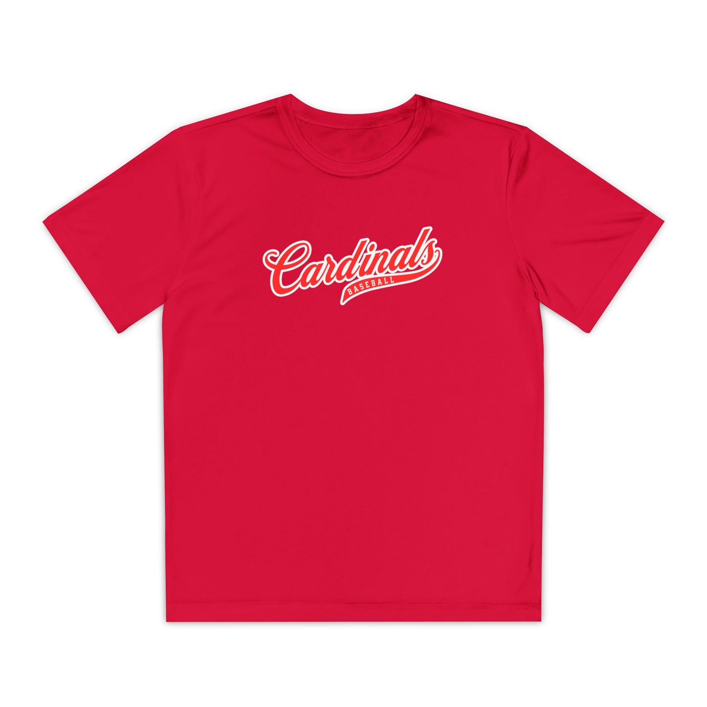 Retro Baseball Script Tee - DriFit - Youth