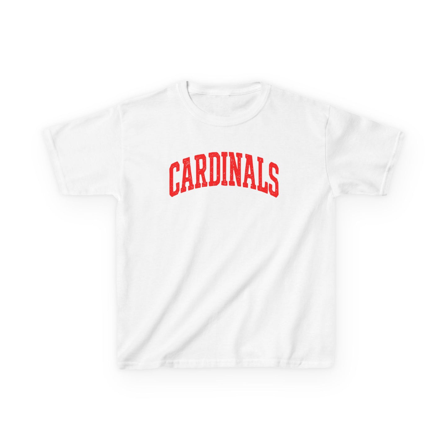 Cardinal Bold Letter Tee - Youth