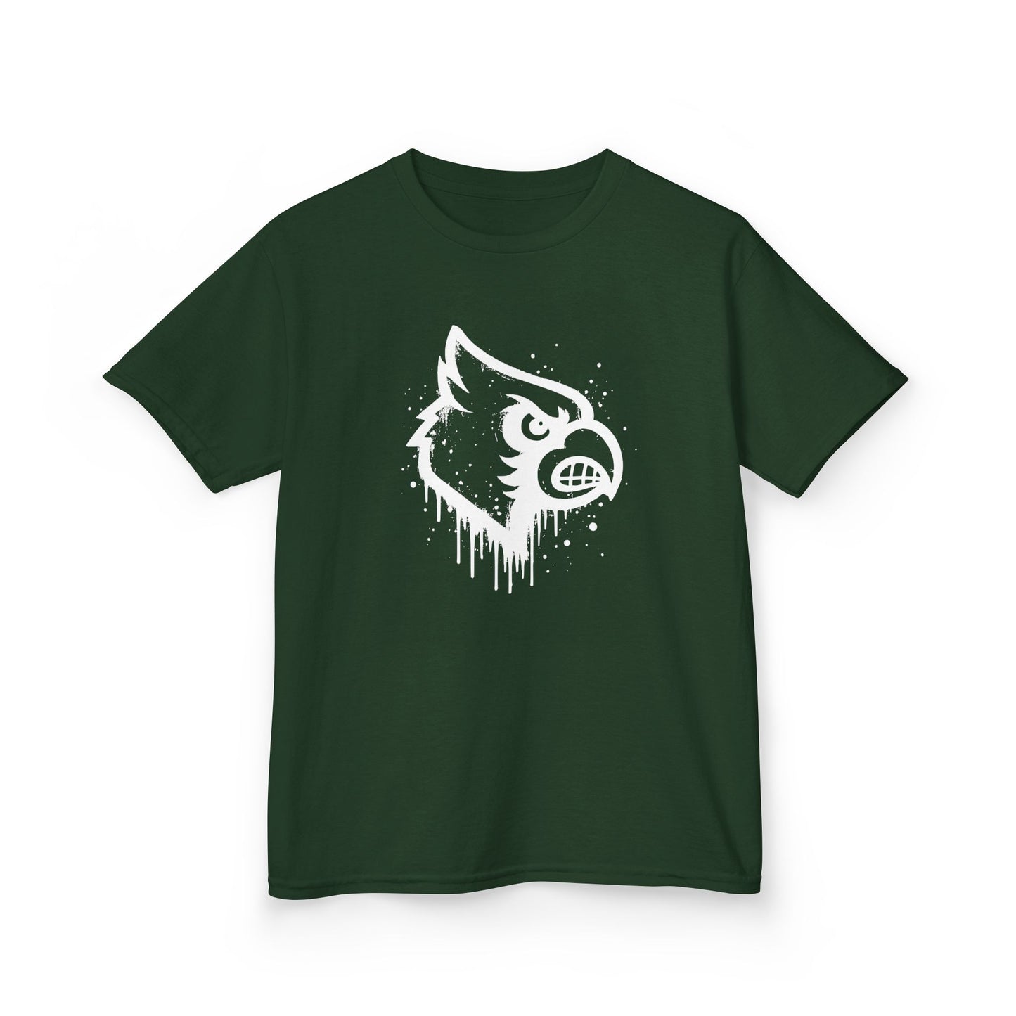 Cardinal Paint Drip Mascot - Youth