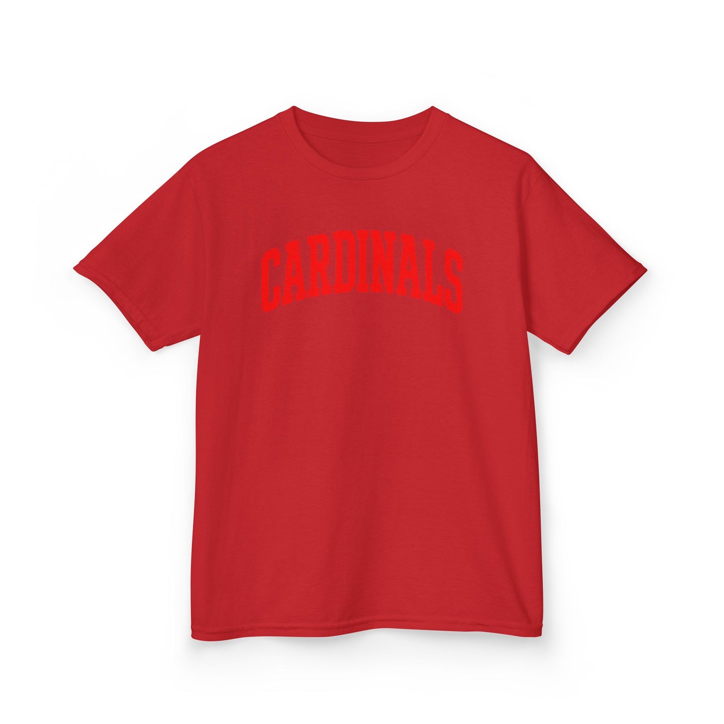 Cardinal Bold Letter Tee - Youth