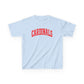 Cardinal Bold Letter Tee - Youth