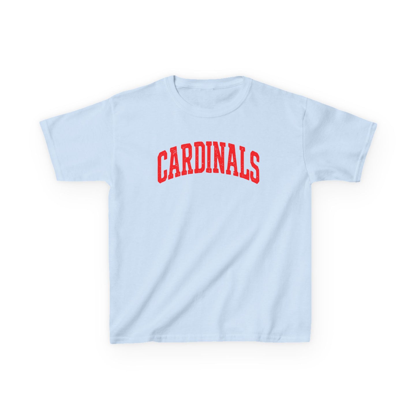 Cardinal Bold Letter Tee - Youth