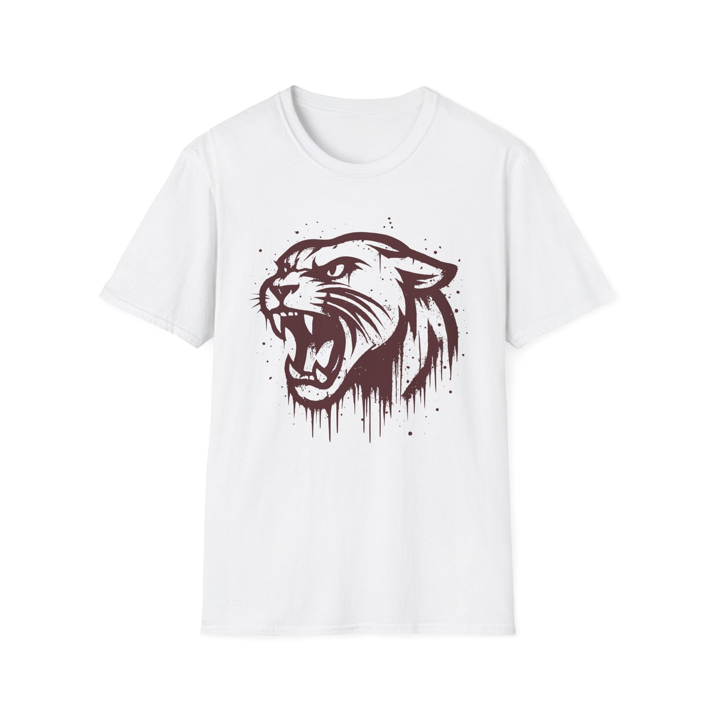 Panthers Paint Drip Mascot