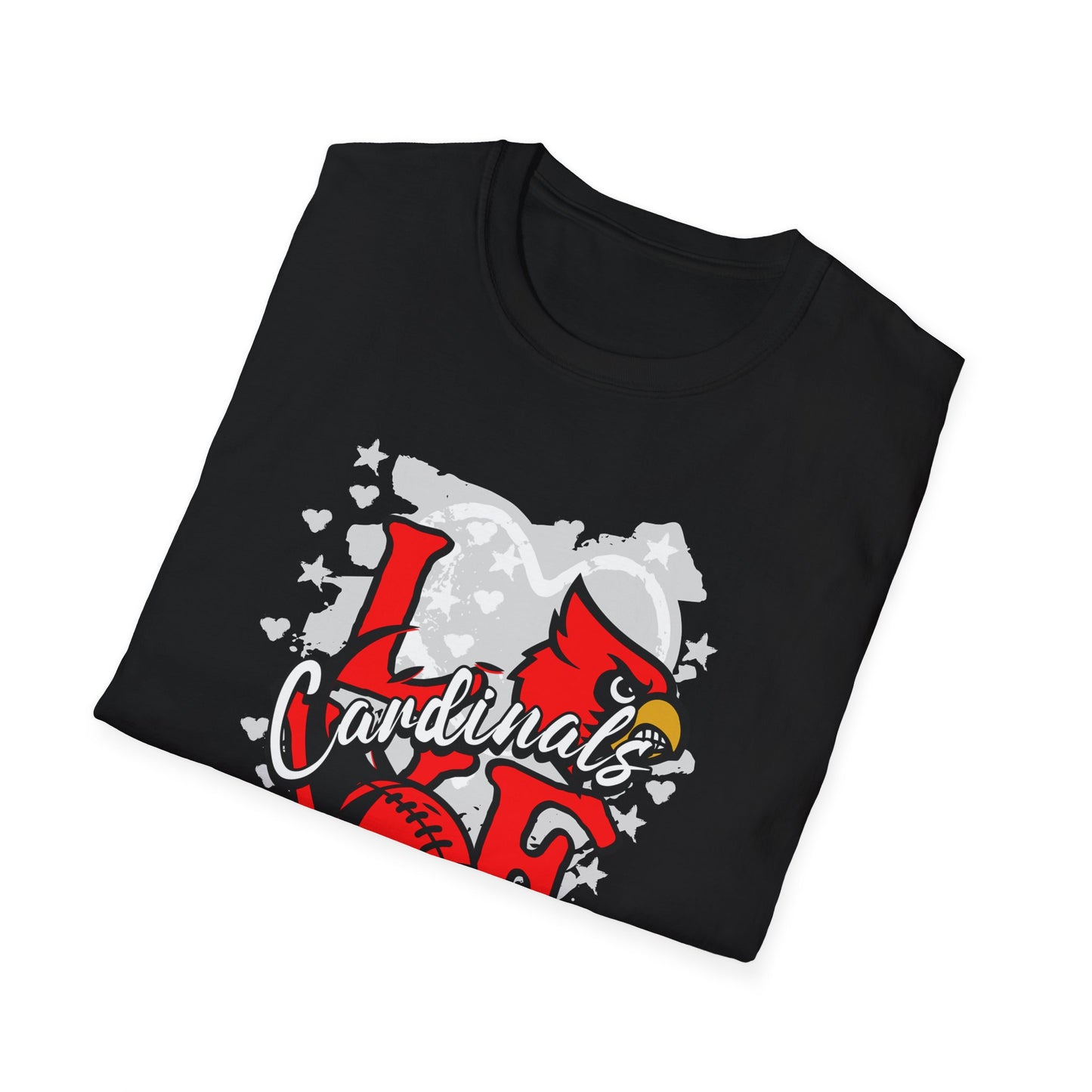 Cardinals Love Football T-Shirt