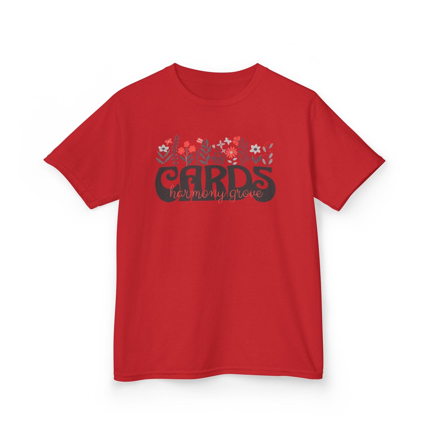 Cardinal Floral Tee - Youth