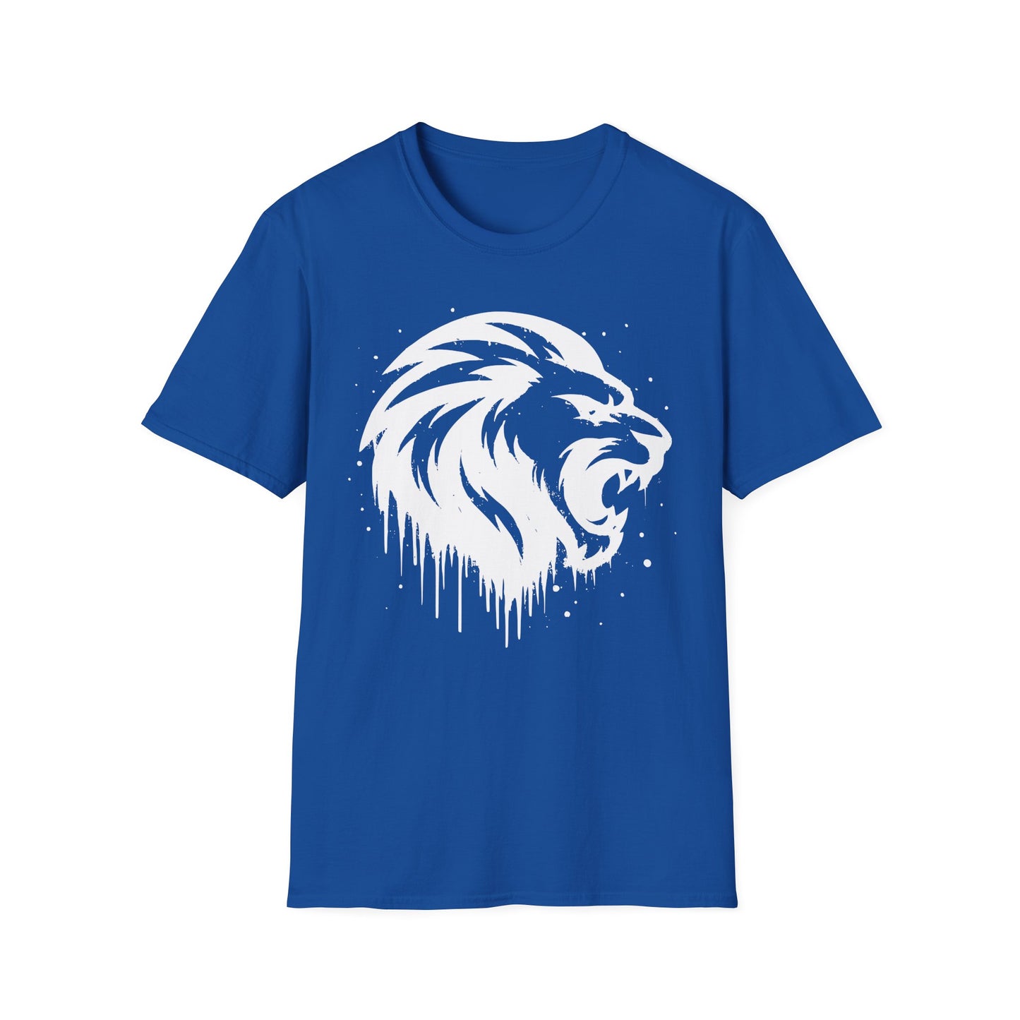 Lions Paint Drip Mascot