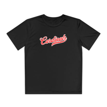 Retro Baseball Script Tee - DriFit - Youth