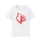Cardinal Paint Drip Mascot