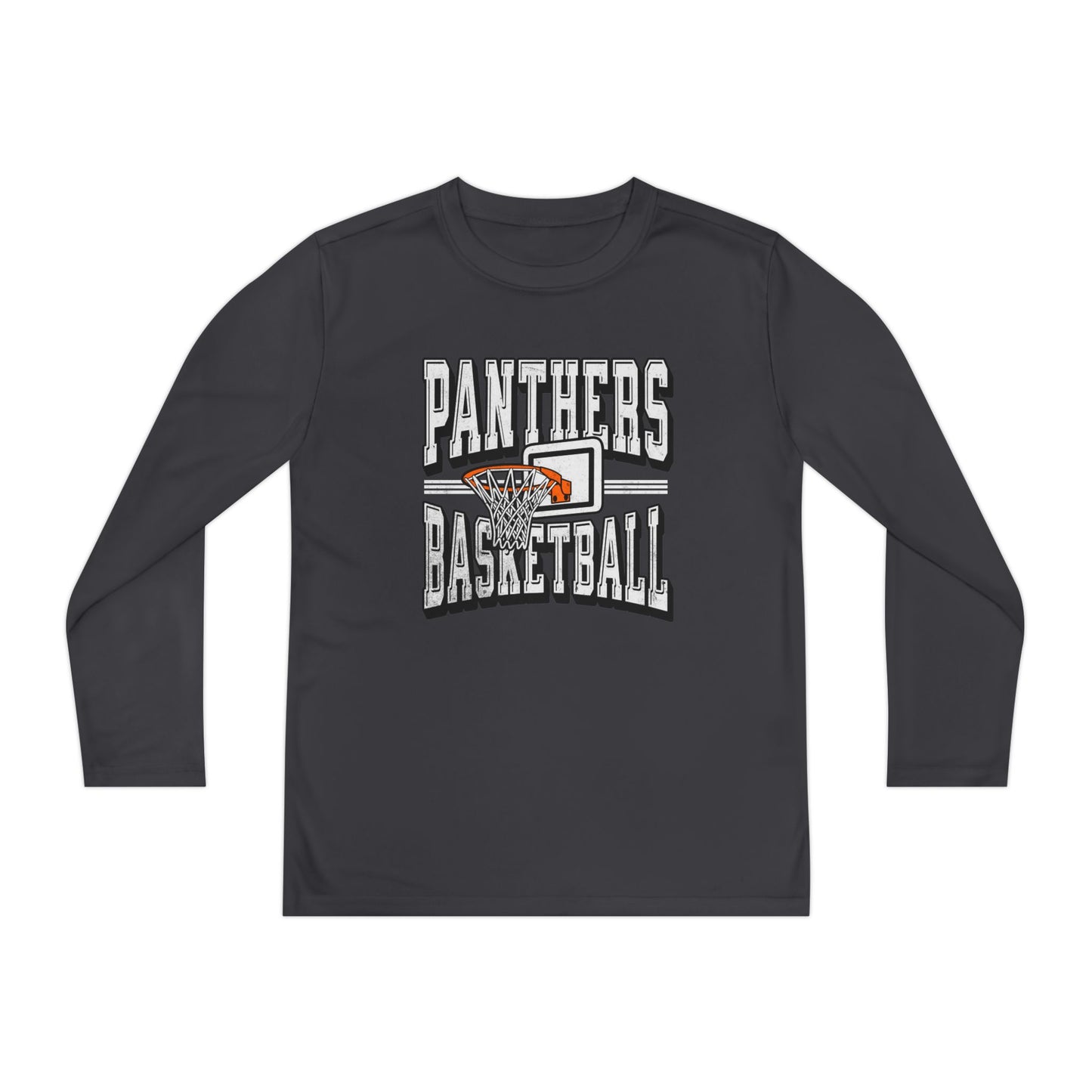 Panthers Vintage Hoop Sport-Tek Shirt - Youth