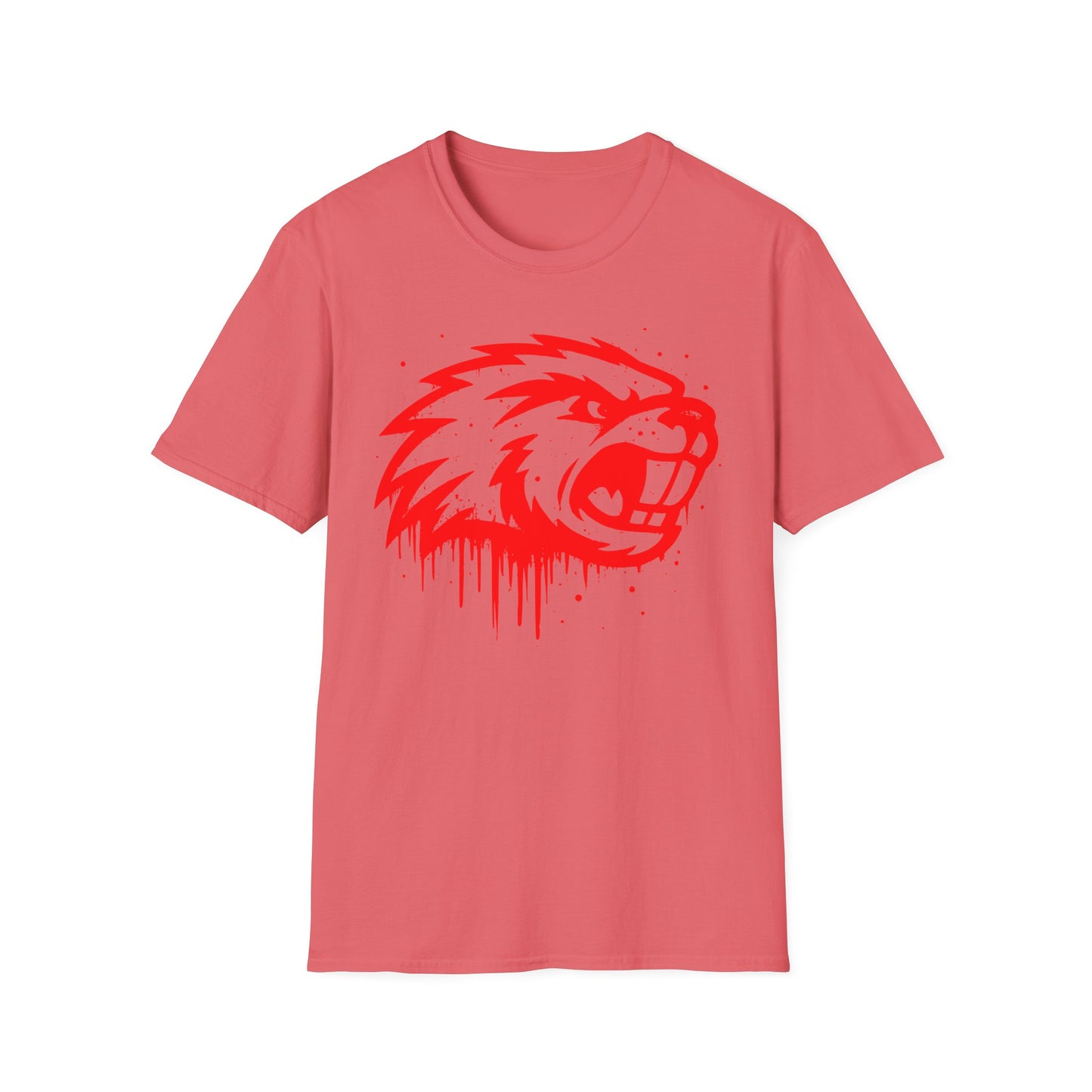 Beavers Paint Drip Mascot