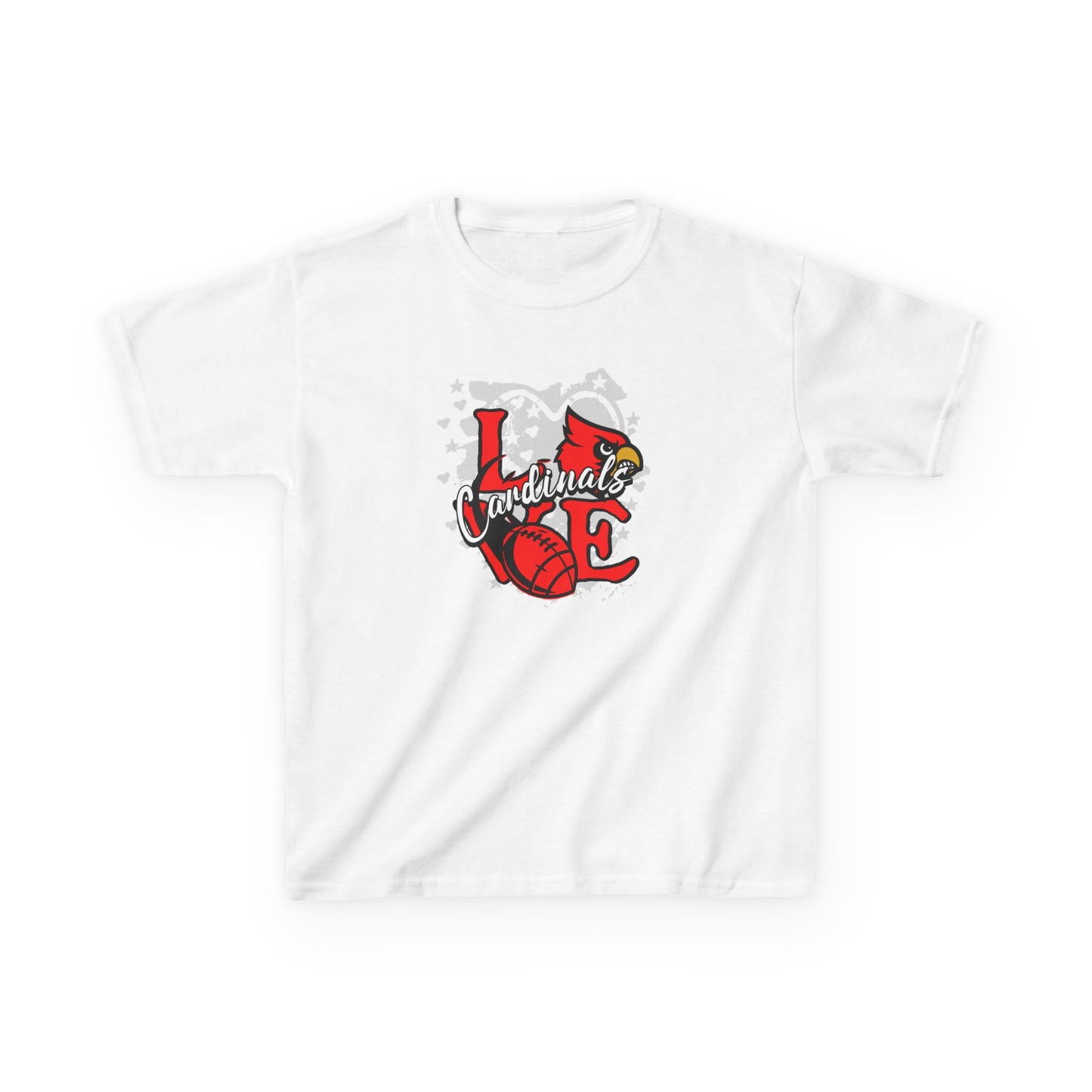 Cardinals Love Football T-Shirt- Youth