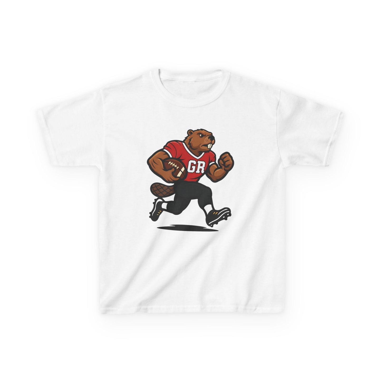 Retro Beavers Football Tee - Youth