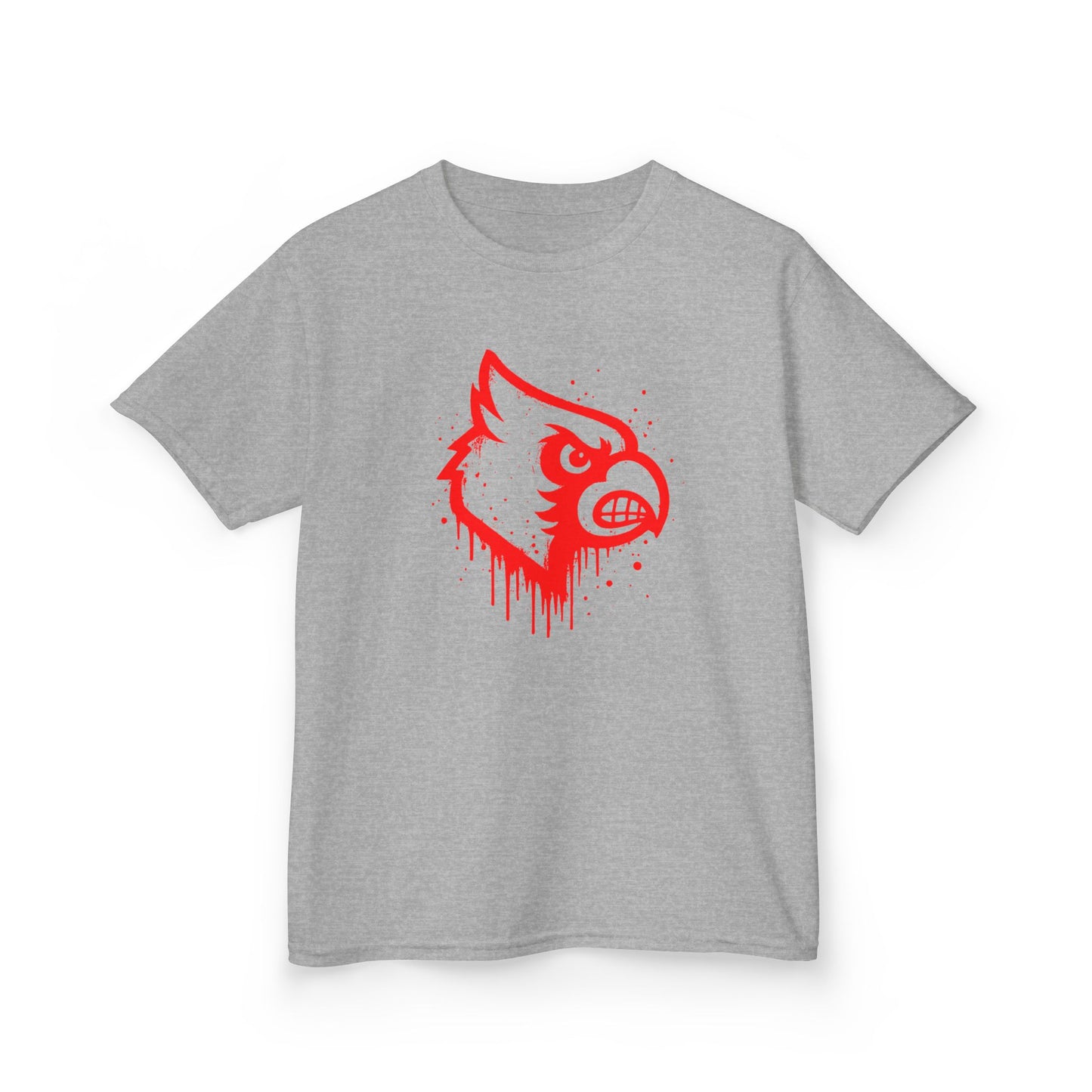 Cardinal Paint Drip Mascot - Youth