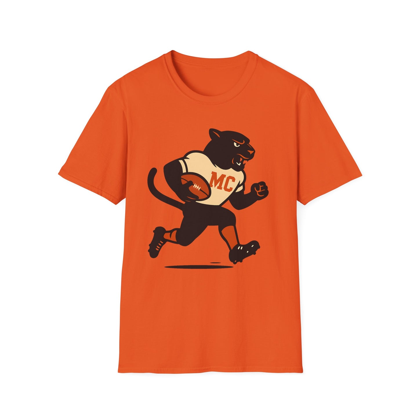Retro Panthers Football Tee