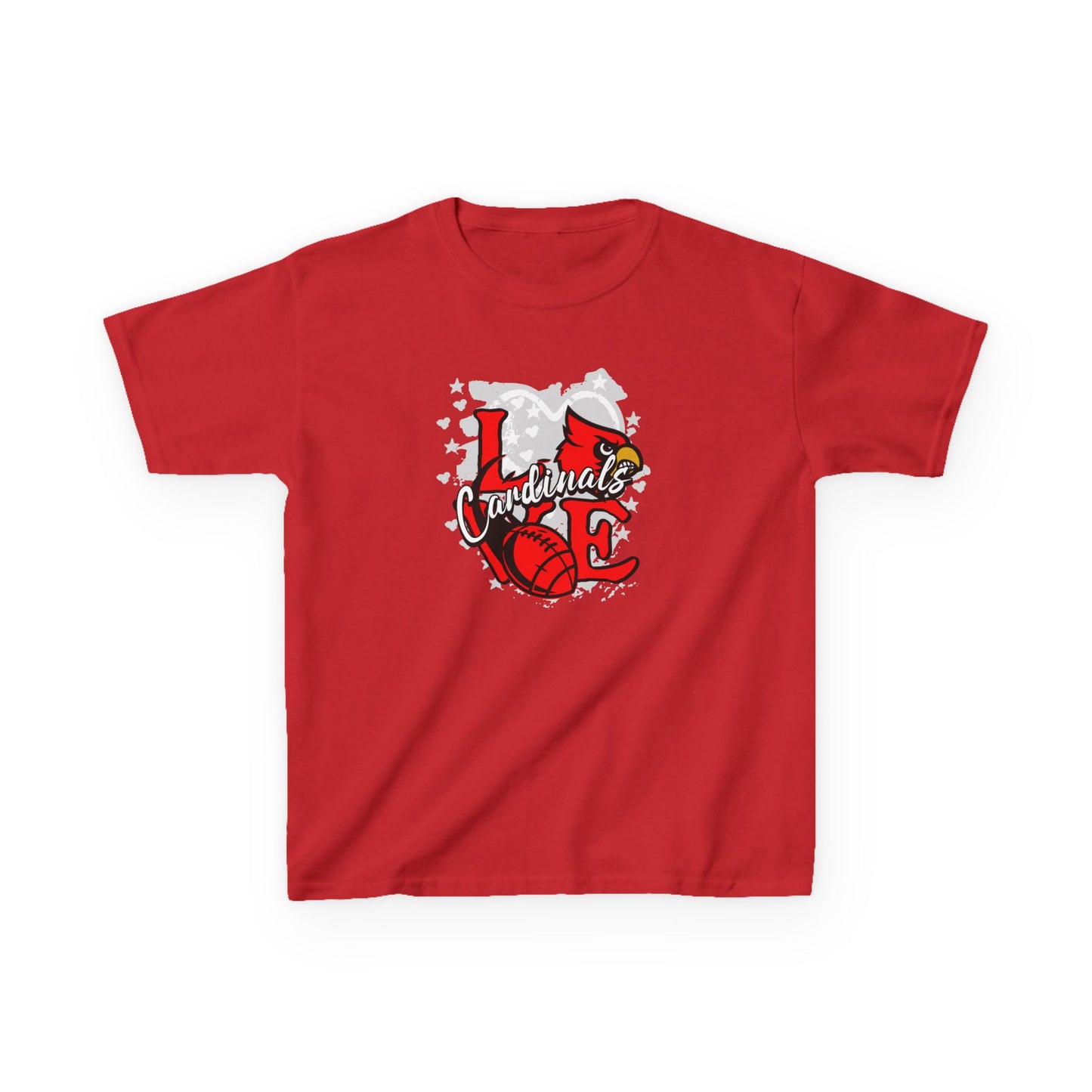 Cardinals Love Football T-Shirt- Youth