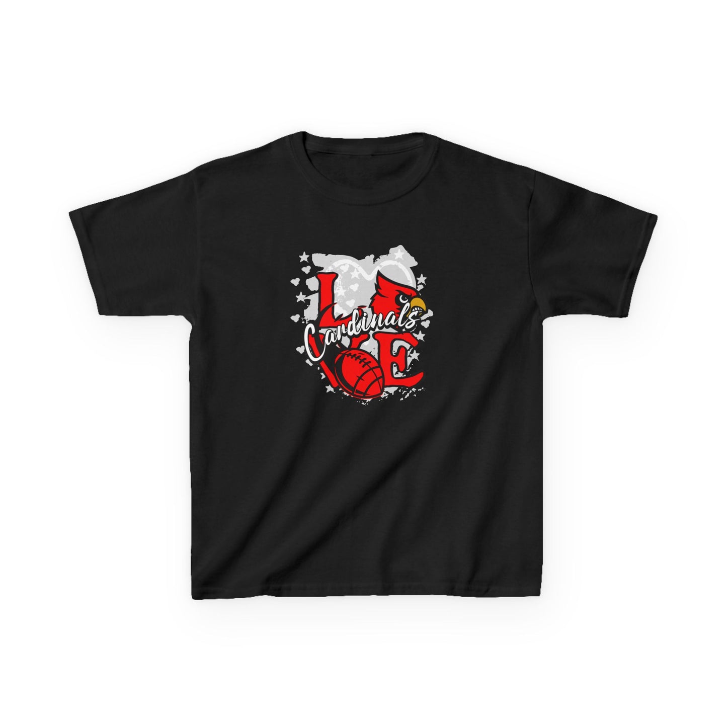 Cardinals Love Football T-Shirt- Youth