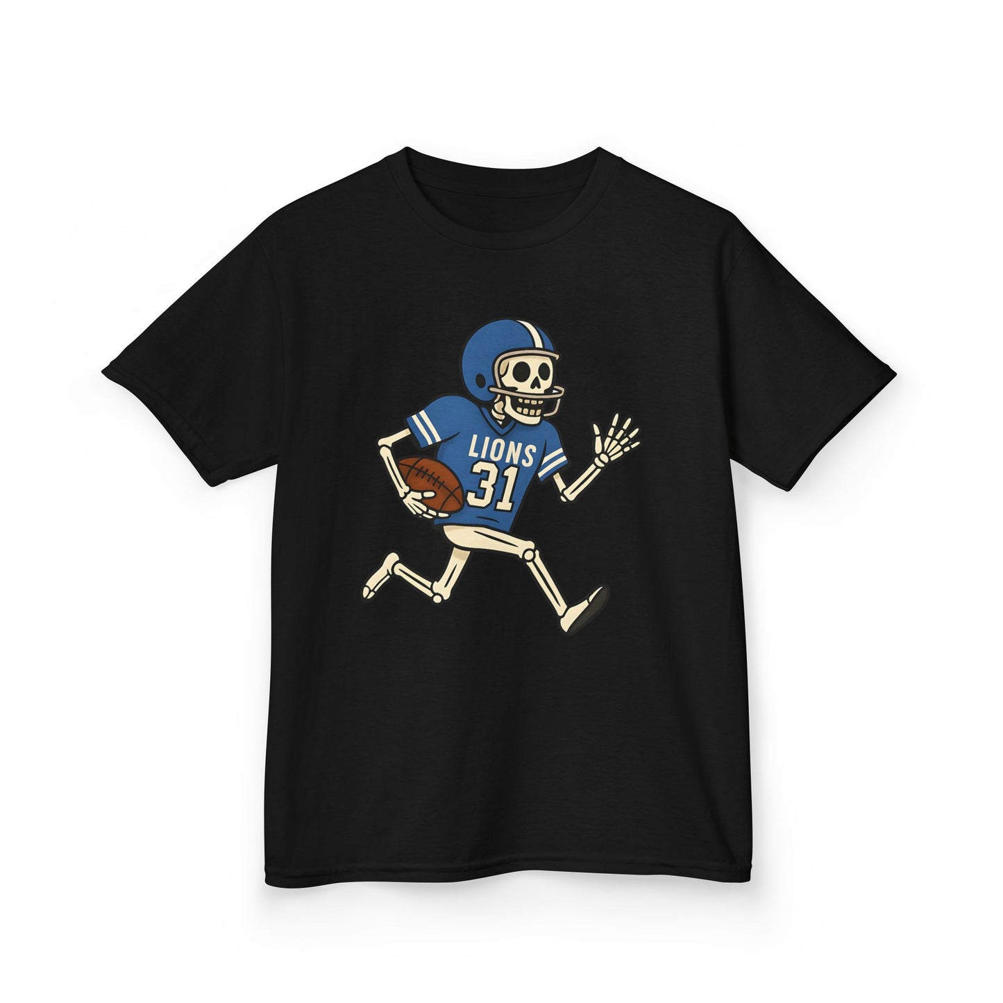 Jessieville Skeleton Football Tee - Youth