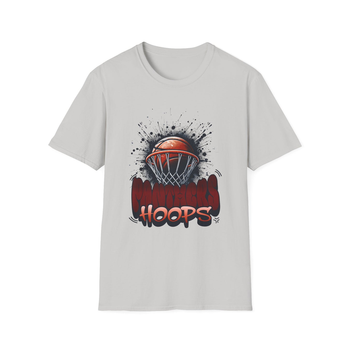 Panthers Hoops Basketball T‑Shirt