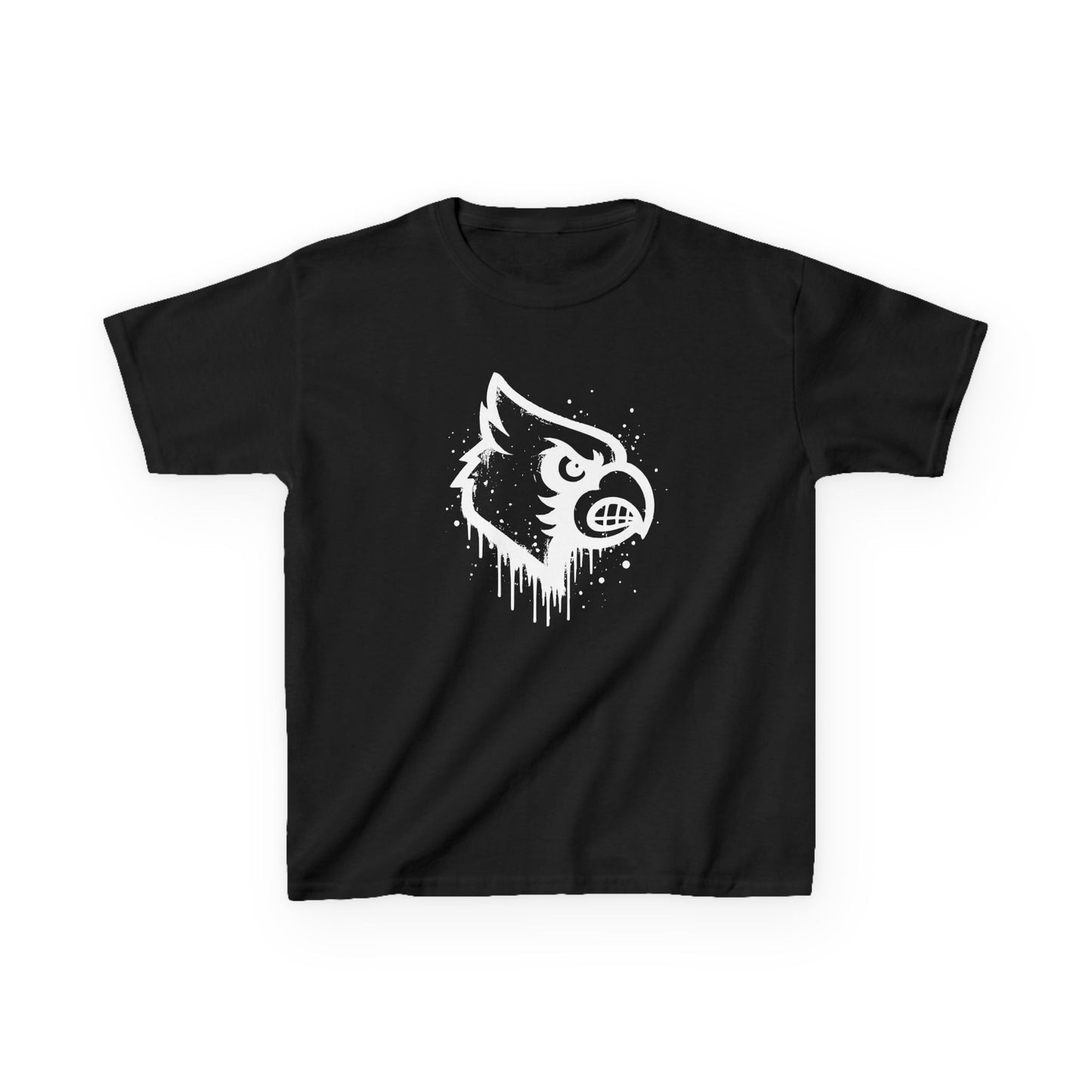 Cardinal Paint Drip Mascot - Youth