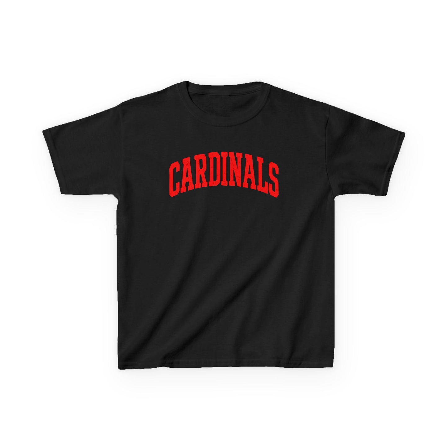 Cardinal Bold Letter Tee - Youth