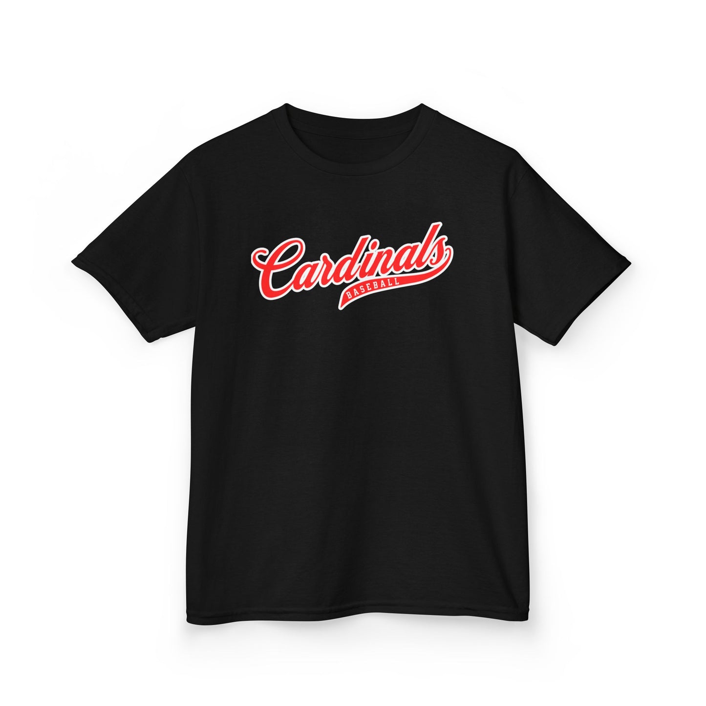 Retro Baseball Script Tee - Youth