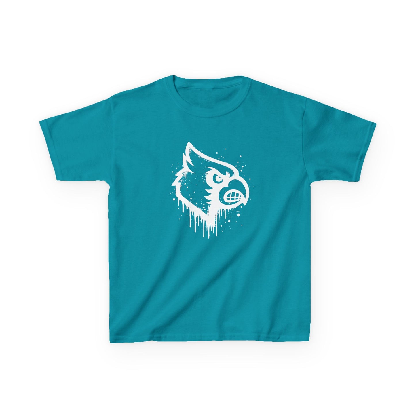 Cardinal Paint Drip Mascot - Youth